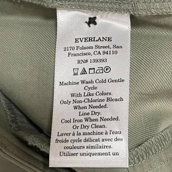 NEW Everlane The Draper Pleated Pant in Buttersmooth 8 Seagrass Green - Picture 10 of 11